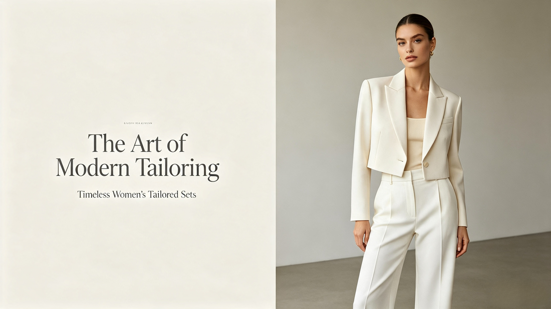 The Art of Modern Tailoring | Timeless Women's Tailored Sets