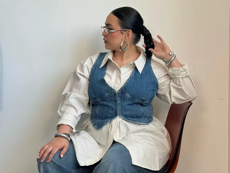 Denim Vests Are Back