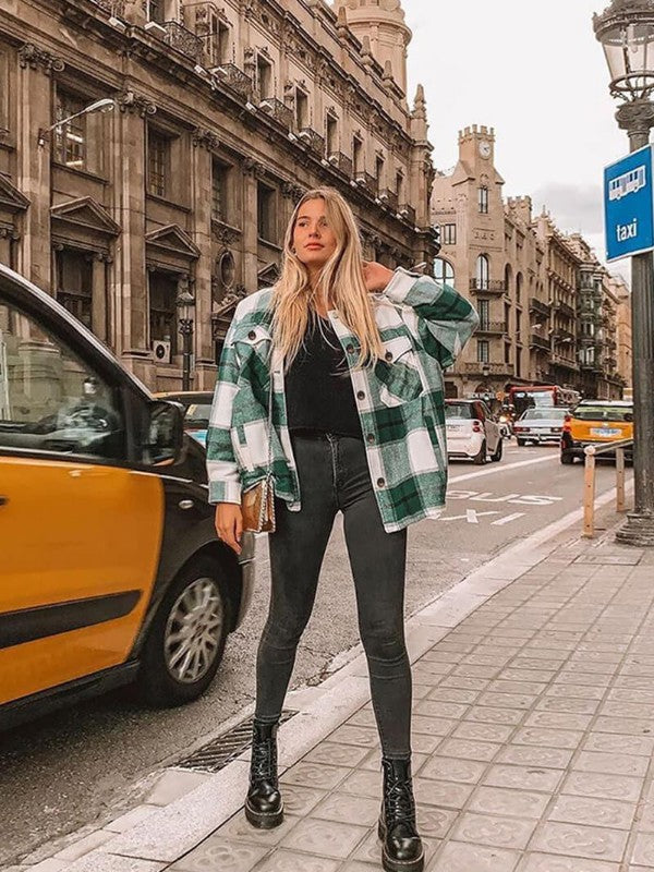 The Best Flannel Plaid Jackets For Women