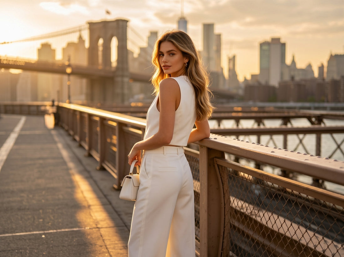 Tailored Sets For Your Next Date Night: Romantic White Tailored Looks