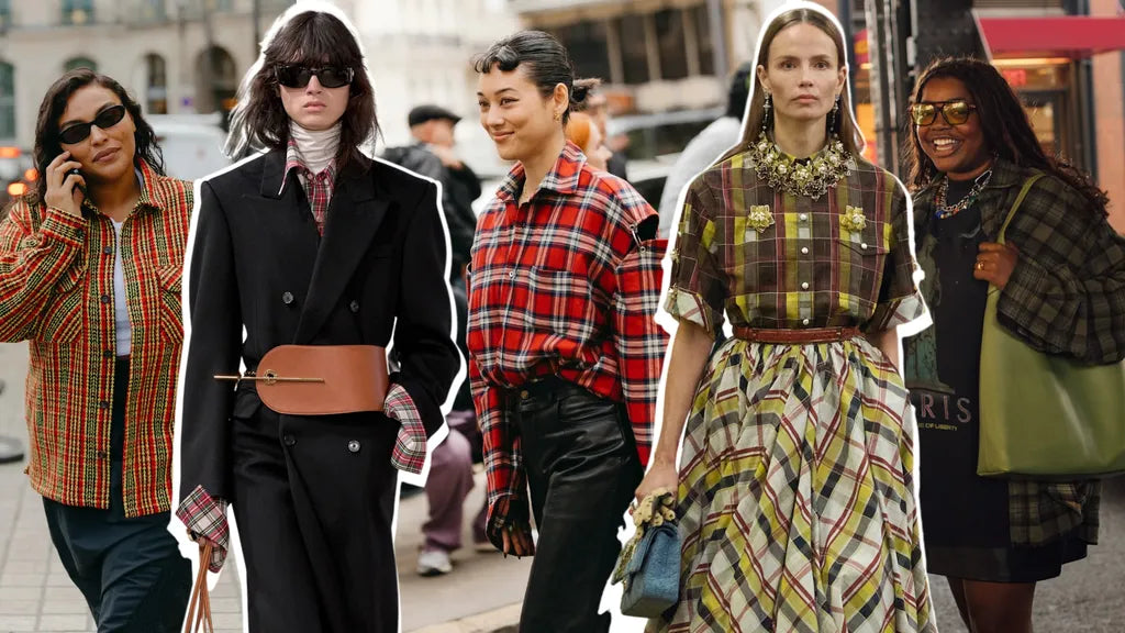Fashion Girls Are Swapping Their Basic White Button Downs For Flannel Shirts